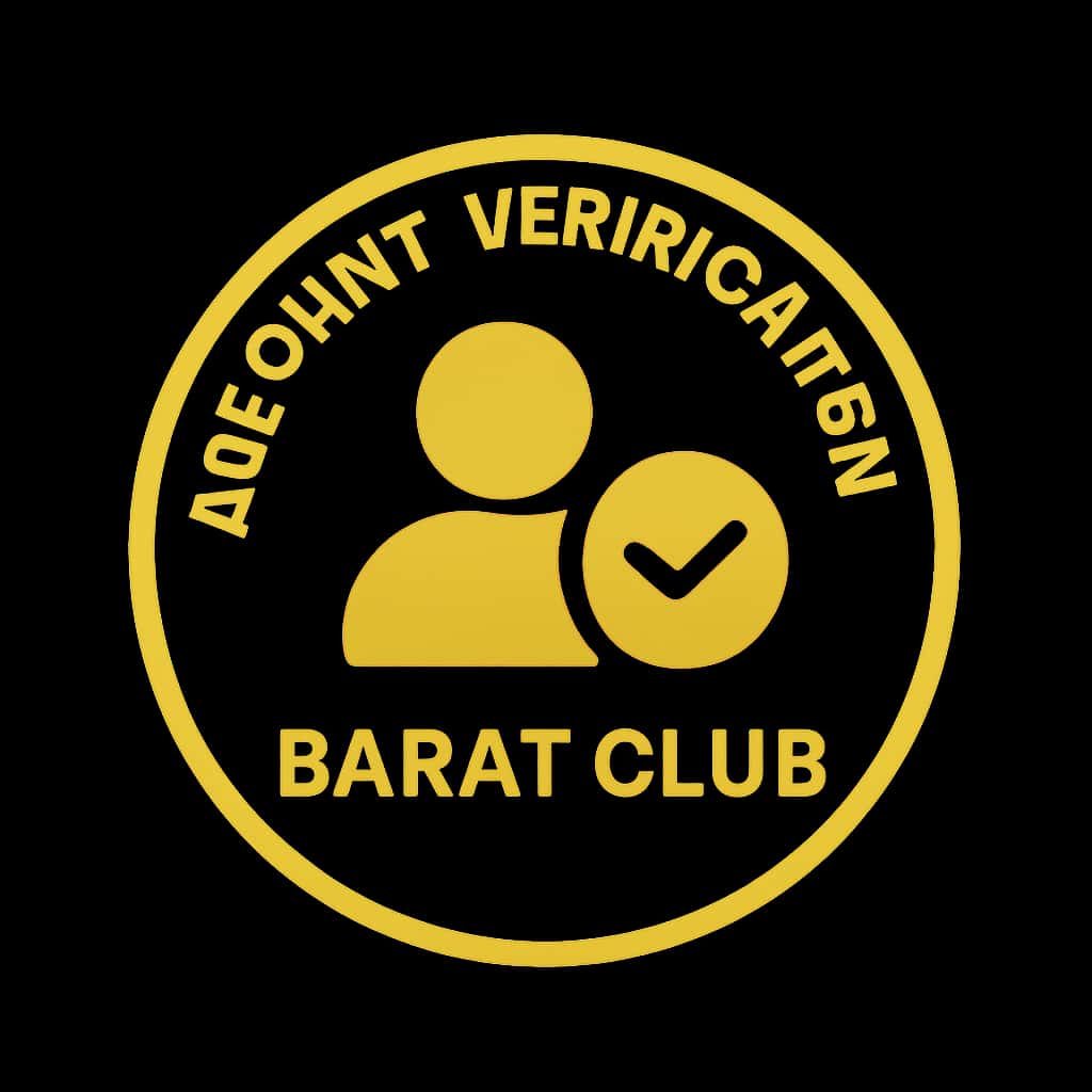 Icon representing Account Verification process at Barat Club.