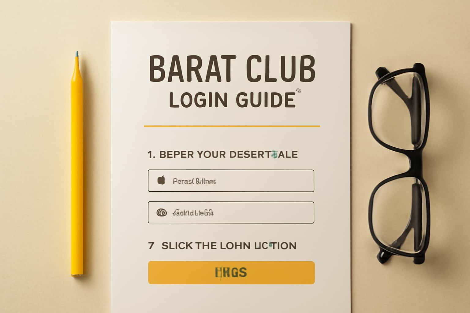 A futuristic visualization of the Barat Club Login Guide, showcasing the essential details of logging into the platform.