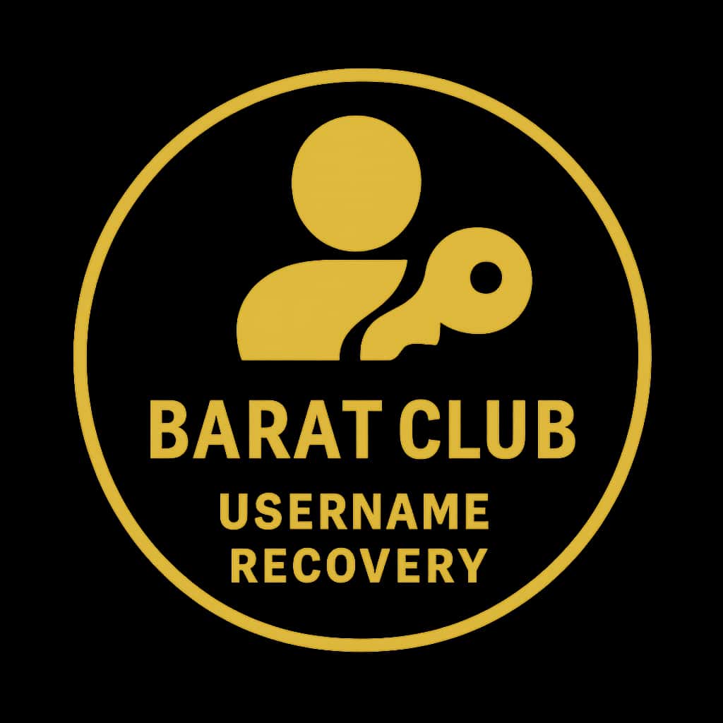 Icon representing Barat Club Username Recovery.