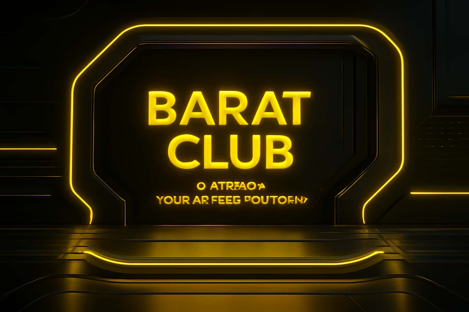 Futuristic digital landscape