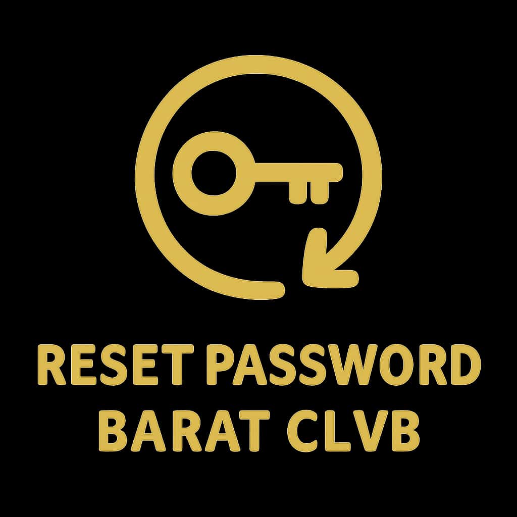 An icon representing password reset for Barat Club.