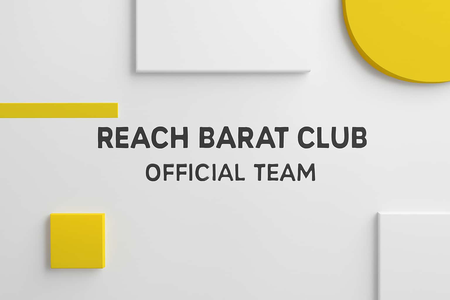 Reach Barat Club Official Team Interface